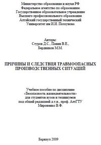 Причины и следствия травмоопасных производственных ситуаций. Мироненко В. Ф.